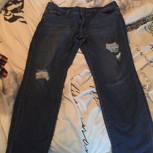 NY&CO soho jeans curvy boyfriend